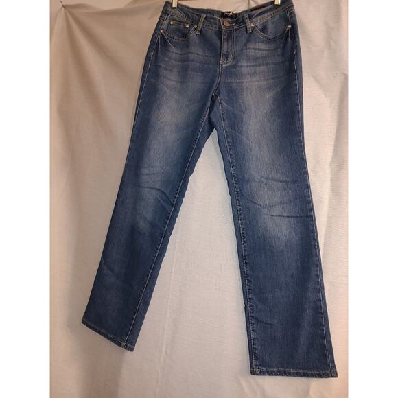 Earl Jean Straight Leg Stonewashed Size 10 women's - Picture 10 of 10